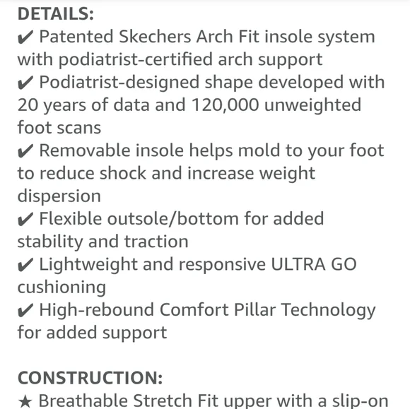 Skechers Men's GOWALK ARCH FIT Stretch Fit Athletic Slip On Casual Loafer👟 - Picture 10 of 11